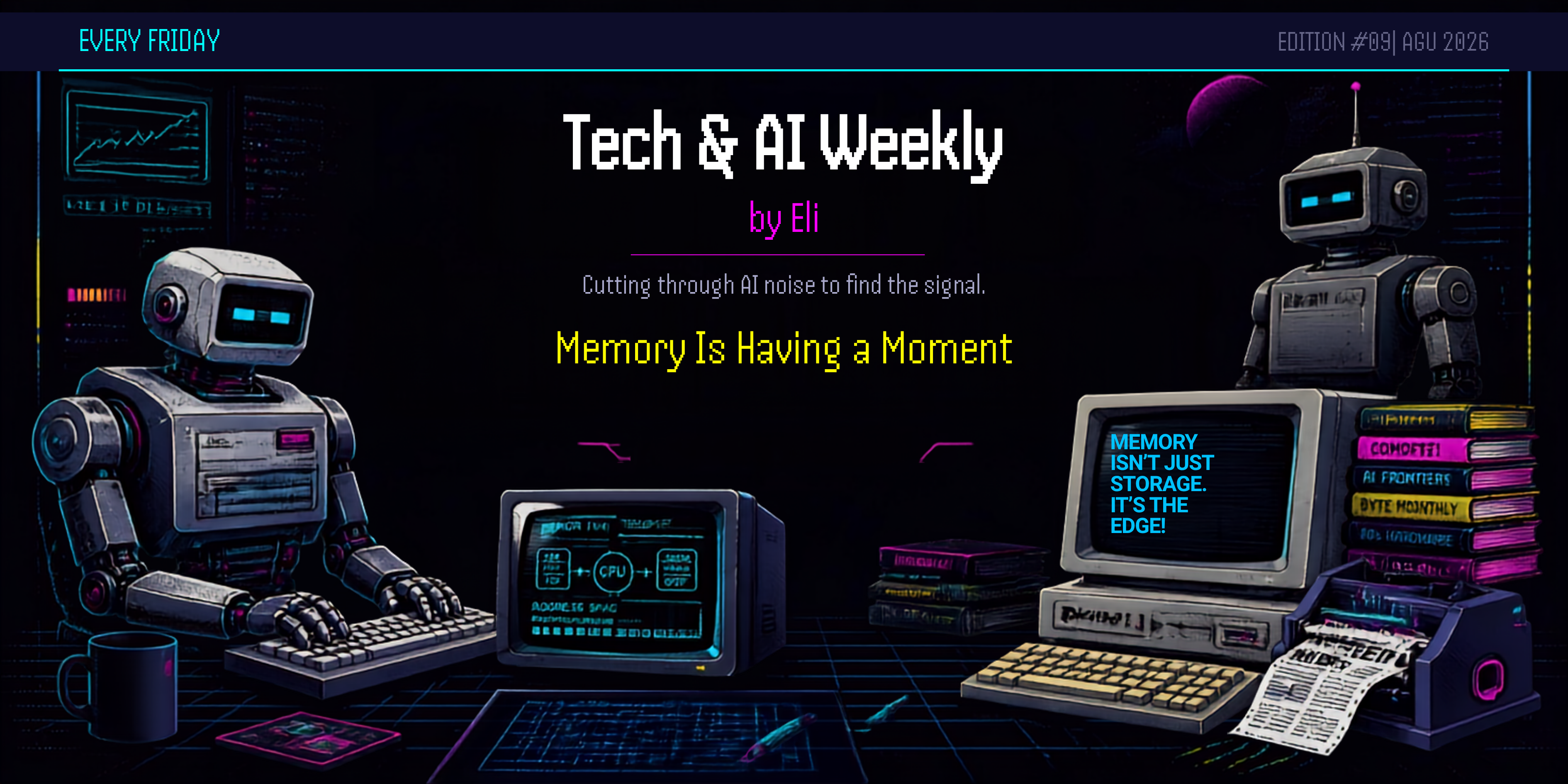 Memory Is Having a Moment. Tech & AI Weekly by Eli, August 14 2026